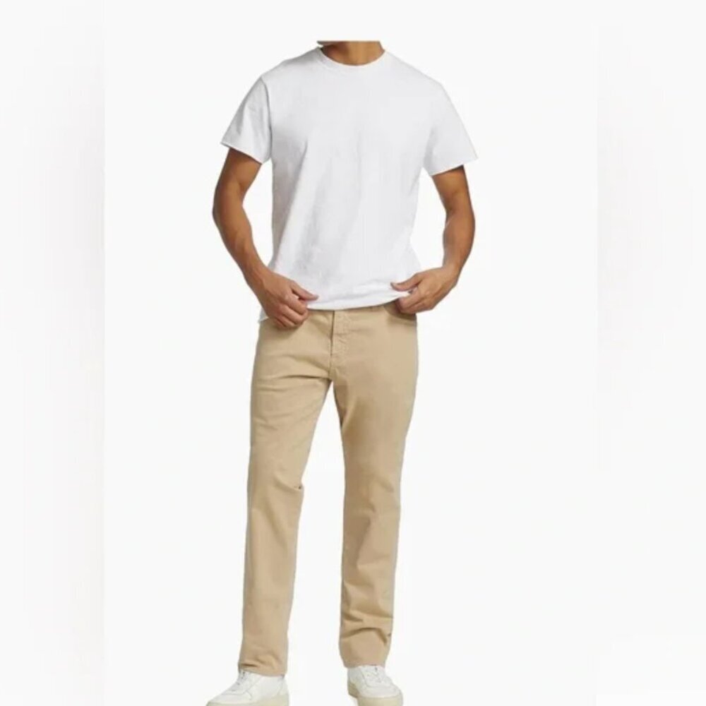 AG Adriano Goldschmied Beige The Graduate Pant Size 34x34 workwear pant casual